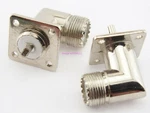 Workman Rac Uhf SO-239 4-HOLE Right Angle Chassis Coax Connector. Fixed Price $7.20.