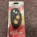 Radio Shack RG-58 50-OHN Bnc Coaxial Cable Ft. 278-964. Fixed Price $18.00.