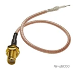 6-INCH Sma Bulkhead Female To Open-end RG316 50 Rf Coaxial Pigtail Cable. Fixed Price $7.95.