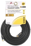 New Zenith VQ302506B Foot Black Tv Coax Cable RG6 Quad Shield 6319735. Fixed Price $10.99.
