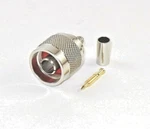 2PCS Rf Connector Male Crimp Teflon Insulation Nickel Plated RG58. Fixed Price $9.45.