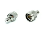 10PCS Rf Coax Adapter Male/plug To Female/jack Gold Pin Nickel Plated Body. Fixed Price $38.95.