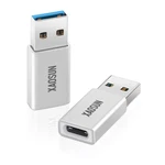 Xaosun 10GBPS Usb Female To Adapter Pack, SILVER-2PACK. Fixed Price $14.69.
