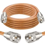 Xrds -rf RG8X Coaxial Cable With Uhf Male PL259 Connectors, Ft, Brown. Fixed Price $32.19.