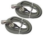 Lot Diesel 360-528 Cb Antenna Foot Mini Coaxial Cable Molded PL259 Ends. Fixed Price $35.95.