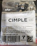 The Cimple Connector Coaxial Cable Compression Fitting CMP-CONN-RG6-COMP-25P. Fixed Price $6.90.