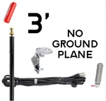 Firestik FG3-648-B 3' No Ground Plane Cb Antenna Complete Kit W/tip, Mount,cable. Fixed Price $94.99.