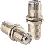 1/2PCS Uhf Female SO239 Bulkhead Coaxial Adapter PL259 For Cb Ham Radios Antenna. Fixed Price $9.99.