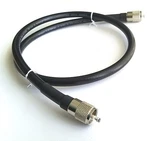 2' Ft Jumper Rf Coaxial Cable Assembly Low Loss RG213 Uhf PL259 Male Connectors. Fixed Price $16.50.