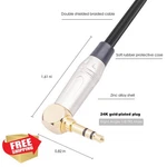 Hualeu 3.5MM To Xlr Adapter Cable Male Mono 1FT Gold Plated. Fixed Price $25.99.