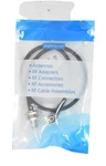Eightwood Bnc Bulkhead Female To Right Angle Adapter RG58 Cable 1.6'. Fixed Price $9.10.