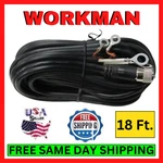 Workman CP-18-PL-LUG 18' RG-59 Antenna Cophase Patch Cable Black W/ PL-259/LUG. Fixed Price $19.50.