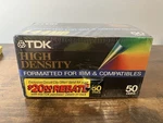 Tdk 1.44MB 3.5" MF-2HD Floppy Disks Pack Formatted Box Mpn C-MF2HDFDX50-A. Fixed Price $19.99.