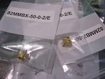 F Connector Pcb Mount Huber Suhner 82MMBX-50-0-2/E Nos Qty 1. Fixed Price $5.99.