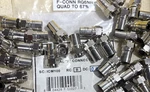 100- Onq 364246-01 Conical F Connectors, Sc: ICM100, Rc: B, Dc: 0805, Open Pkg. Fixed Price $119.99.