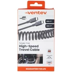 Ventev Usb-c To Expandable Tangle Free High Speed Travel Cable Gray. Fixed Price $16.49.