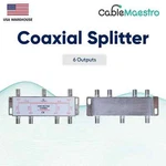 Way Power Pass Coaxial Splitter Tv 5-2300MHZ Satellite RG6 RG59 Cable. Fixed Price $14.15.