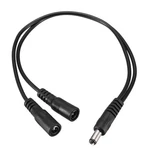 Uxcell To Female 5.5MM 2.1MM 32CM Dc Power Splitter Cable Black. Fixed Price $13.99.