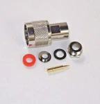 2PCS Rf Connector Male Clamp Teflon Insulation, Nickel Body RG58 LMR195 58A/U. Fixed Price $9.95.