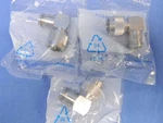 (3) New Amphenol Type To Female Right-angle Adapters 082-64-RFX. Fixed Price $29.95.