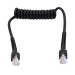 Stretch Coiled RJ45 CAT6 8P8C Utp Male To Cable Lan Ethernet Network Patch. Fixed Price $15.15.