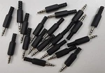 Lot Of 20 Workman P35S 3.5MM Stereo Audio Phono Plug Connectors W/strain Relief. Fixed Price $38.95.