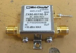 Mini-circuits ZX60-6013E-S+ 20-6000MHZ Sma Rf Coaxial Amplifier 20MHZ-6GHZ. Fixed Price $24.99.