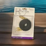Radio Shack Gold Series 3-FOOT Shielded Audio/video Cable (model 15-1504). Fixed Price $12.99.