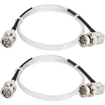 2PCS 3G/6G Cable 3FT Hdsdi Bnc Male To Right Angle 75 Ohm RG179 Jum. Fixed Price $24.50.
