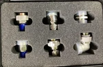 Huber Suhner 7/16 Din N-type Rf Adapter Kit Unique Precision Connectors. Fixed Price $399.00.