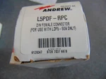 New Andrew L5PDF-RPC Din Female Connector. Fixed Price $61.00.