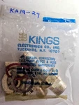 Kings KA-19-29 Tnc Male Panel Mount Rf Connector Coax Kit 50. Fixed Price $16.00.