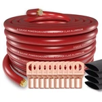 1/0 Gauge Wire (20FT) Copper Clad Aluminum Caa Car Amplifier Power & Ground C.... Fixed Price $51.89.