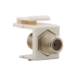 Cooper 5552-5EW White Modular Tv Video Connector F-type Coaxial Cable Jack RG6. Fixed Price $7.55.