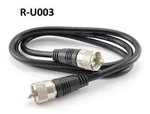 3FT RG8X Coax Uhf (PL259) Male/male 50 Ohm Antenna Cablesonline R-U003. Fixed Price $14.99.