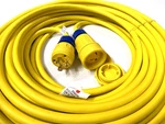 100 Ft Ericson Perma-tite Generator Cable Set 12/3 Awg 30A Rv Cord Soow LC-30P. Fixed Price $130.00.