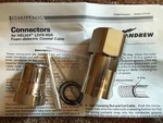 Andrew 7/8 Heliax Coax Cable Adapter Connector LDF5-50A Lc-(m) Male L45M. Fixed Price $79.95.