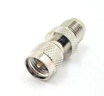 2PCS Rf Coax Adapter Mini Uhf To Tnc Female Delrin Insulation Nickel Plated. Fixed Price $11.25.