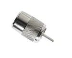 Ancor 200259 RG8U Coax Cable Fitting PL259 Solder Uhf Male Plug Connector. Fixed Price $12.95.