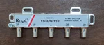 Regal TS4DGH10 4-WAY Splitter 5-1000MHZ 130DB Emi Isolation New. Fixed Price $9.99.