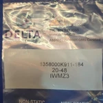 Delta Rf Coax Sma Female Connector 1358000K911 3-HOLE Flange Mount Lot Of 100. Fixed Price $1008.00.