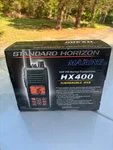 Standard Horizon Submersible HX400 Handheld Marine Radio Vhf Fm Transceiver. Fixed Price $150.00.