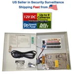 8 Channel 9 Port 12V Dc Power Distributed Supply Box For Cctv Security Camera. Fixed Price $29.99.