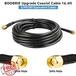 Boobrie BMR200 Sma Male To Coax Cable 16.4FT LMR200 Wifi Gps 5G. Fixed Price $20.00.