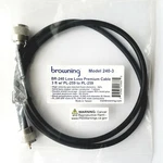 3' Ft Coaxial Cable Jumper Assembly LMR240 Uhf Male PL259 Connectors BR240. Fixed Price $8.50.