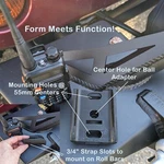 Radio For Baofeng UV-5R Off-road 3 Mounting Options UV5R-MO. Fixed Price $19.97.