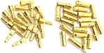 Dgzzi 20 Pairs 3.5MM Gold Plated And Female Bullet Connector Plug Banana. Fixed Price $10.63.