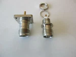 Amphenol Connector Tnc Jack Female Flange Bulkhead Panel Mount 50 Solder Nos. Fixed Price $9.95.