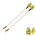 Tuolnk Sma To Mmcx Cable - 4INCH (10CM) Right Angle Rf Coaxial 2.... Fixed Price $14.94.