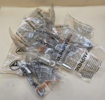 New Lot Of 10 Amphenol UG625B/U 50 Ohm Bnc Female Bulkhead Connector. Fixed Price $29.99.